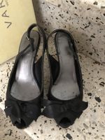 Sandali in pelle con tacco