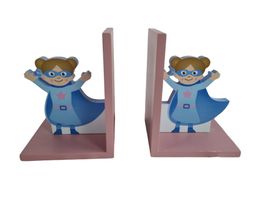 Buchstützen für Kinderbücher Rosa
