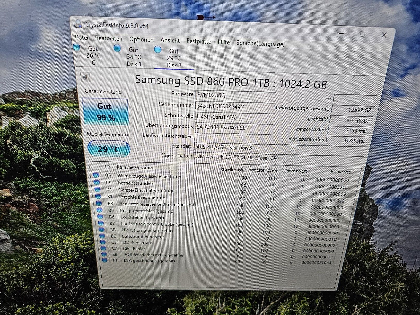 Samsung Disques durs: Festplatte 1 Tb  – D'occasion à Burgdorf par weggu.666 1