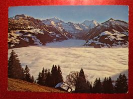 Frutigen, Vorwinterliches Nebelmeer 1980