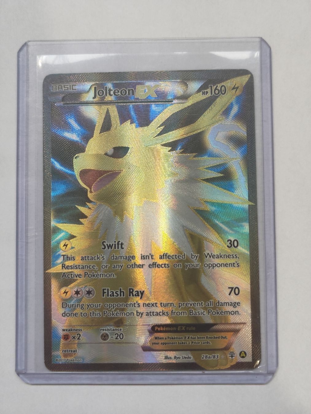 Pokémon Carte collezionabili: Jolteon EX 28a/83 Holo – Usato da Therwil venduto da Cordachu_Trade