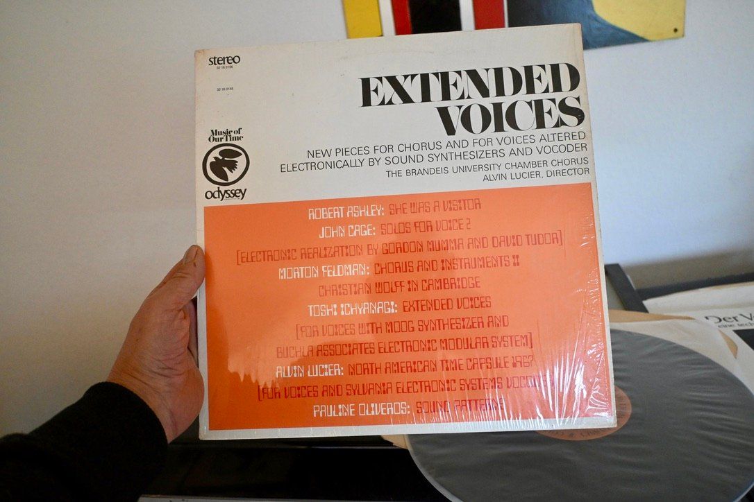 Dischi in vinile: EXPERIMENTAL Brandeis University EXTENDED VOICES EX/MINT- – Usato da Pfaffhausen venduto da mono_rec 3
