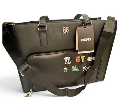 DKNY Shopper, Schwarz, Neu mit Etikette
