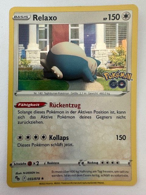 Pokémon Carte collezionabili: Relaxo - Holo - Pokemon – Nuovo (secondo la descrizione) da Nussbaumen AG venduto da Pika-Shop