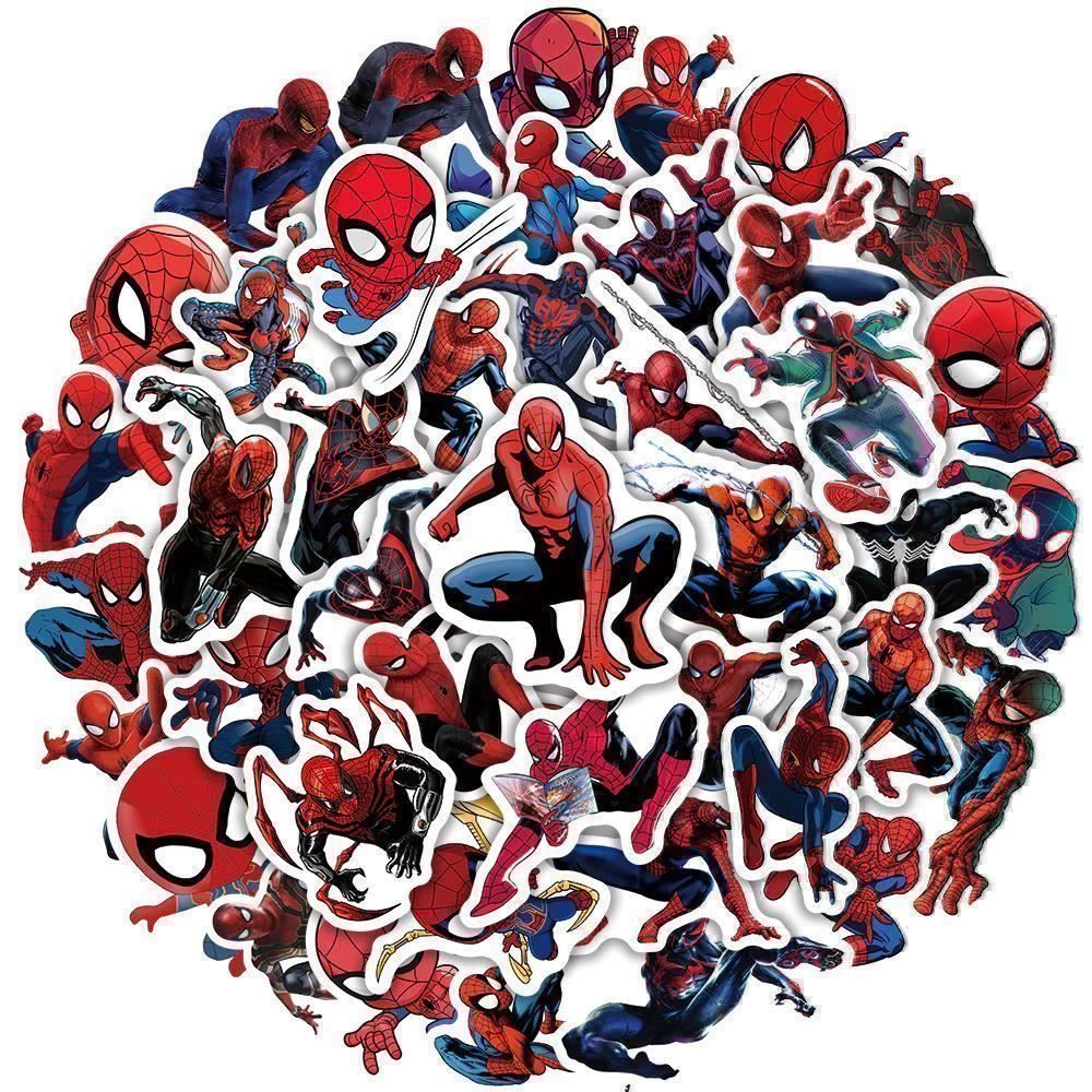 Aufkleber: Lot de 50 autocollants Spiderman – Neu und originalverpackt aus Gurmels von shopathome 2