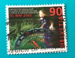 Nr.1083 mit Stempel Orientierungslauf Weltmeisterschaft 2003
