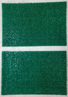 2 stück Fussmatte aus Polyethylen, Rasen 60x40cm