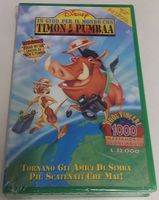 VHS Disney In giro per il mondo con Pumba e Timon 