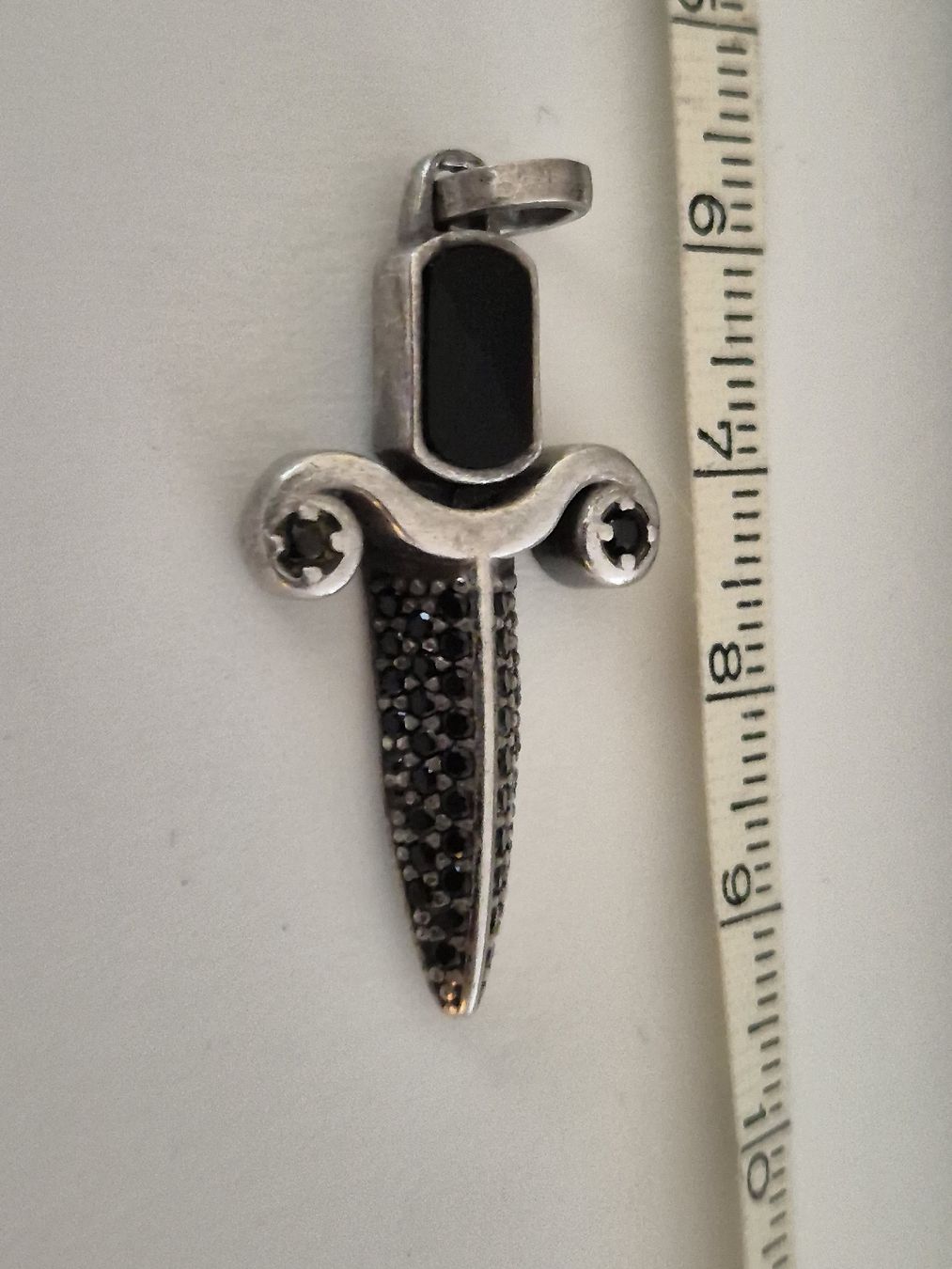 Ciondoli: Anhänger Dolch Silber Steinen Schmuck – Usato da Russikon venduto da eunicetungol 2