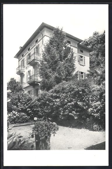 Cartoline postali: Castagnola, Hotel-Pension Villa Singer – Usato da Berlin venduto da bartko-reher