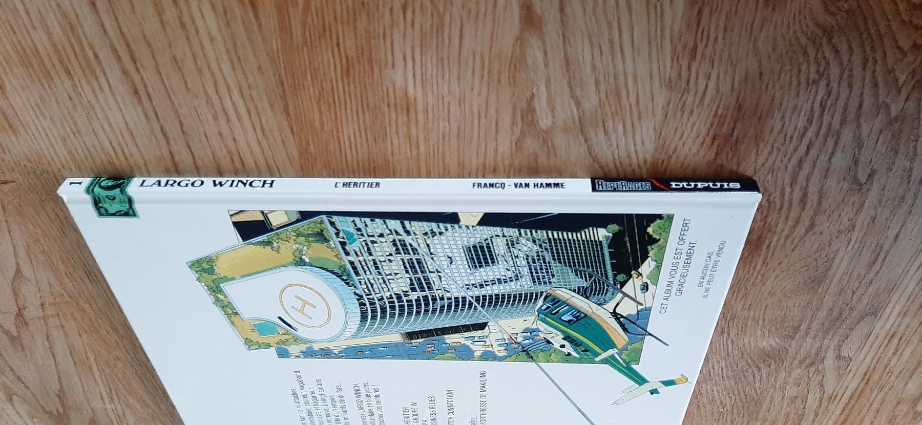 Comics: Largo Winch L'Héritier Tome 1 – Gebraucht aus Affoltern am Albis von Sabinezc 2