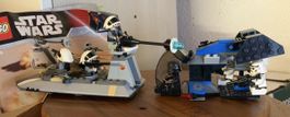 LEGO Star Wars Rebel Trooper Speeder Set 7668 con 7667