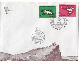 Monaco, FDC 1964, Baseball, Sport