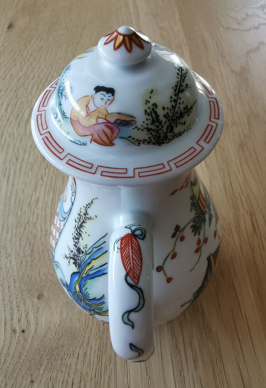 Caraffe: Kännchen Deckel Franklin Mint Fine Porcelain bemalt – Usato da Frasnacht venduto da krutsta1 2
