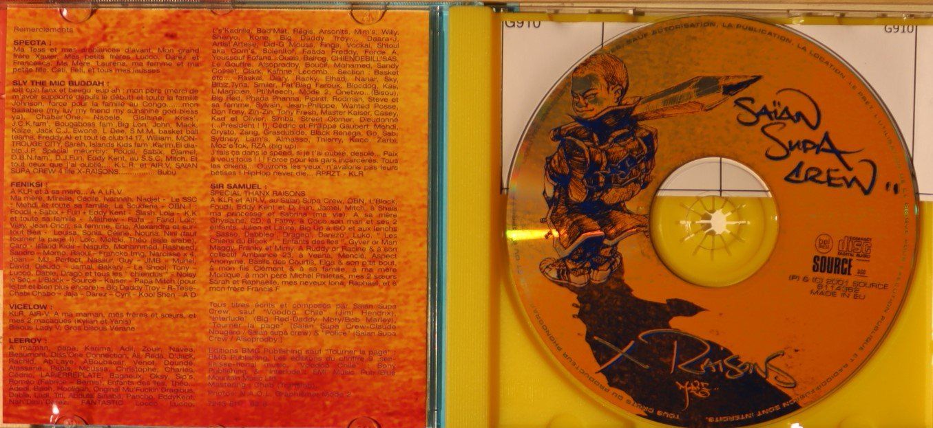 CDs: Saian Supa Crew-x Raisons – Gebraucht aus Luzern von CONTENTI 1