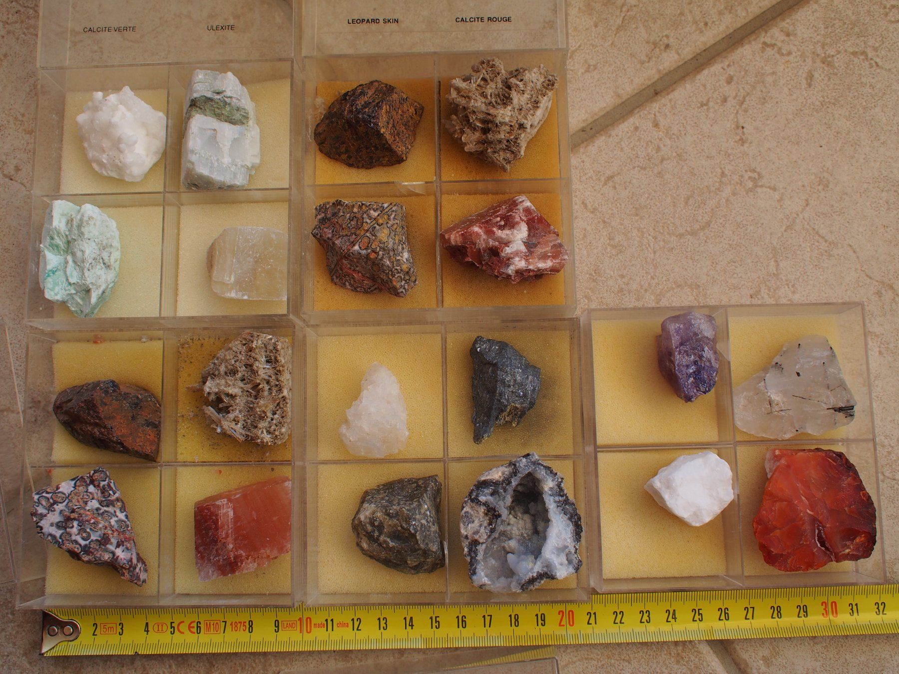 Minerali & Pietre curative: 3. lot de pierres diverses 20 sortes – Usato da Ovronnaz venduto da Etagne68 3