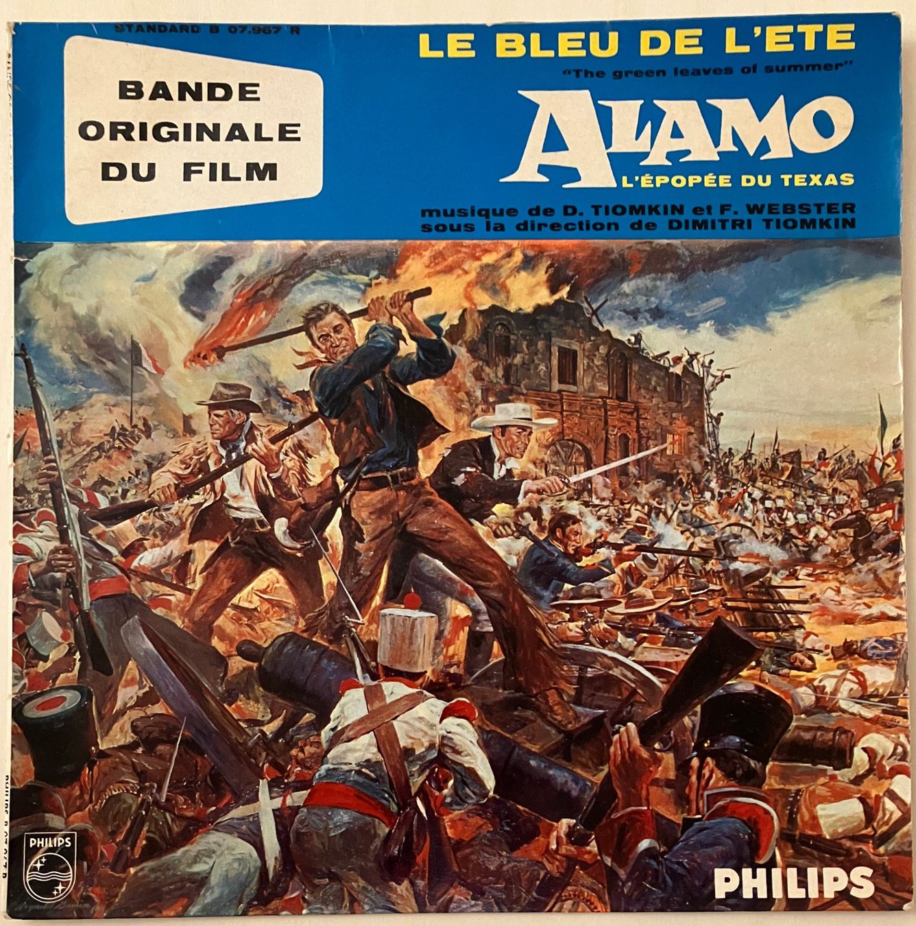Dischi in vinile: Vinyle "Alamo" Bande Originale du Film - Philips – Usato da Stans venduto da canberra04