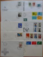 Liechtenstein 28 versch. Ersttagsbriefe FDC 1965-69