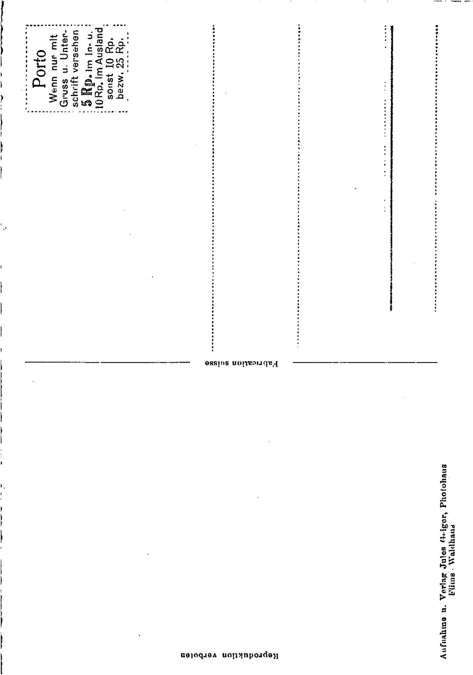 Ansichtskarten: Andeer – Gebraucht aus Ottikon b.Kemptth. von Neptun1974 1