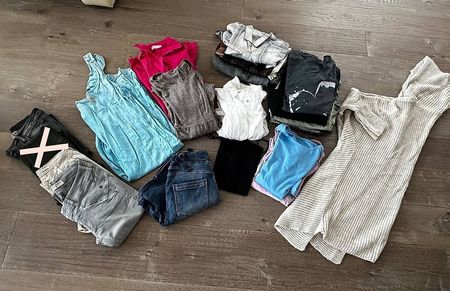 Kleiderpaket mit 22 Teilen, Grösse L