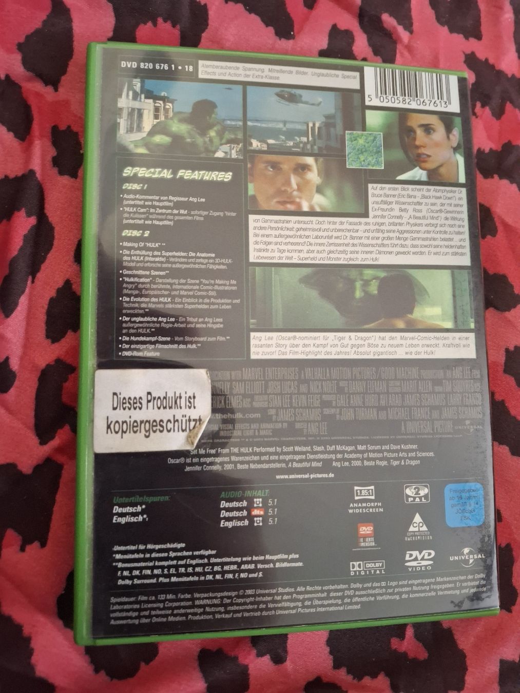 Alle DVDs: HULK dvd – Gebraucht aus Alpnach Dorf von dek_s78g 1