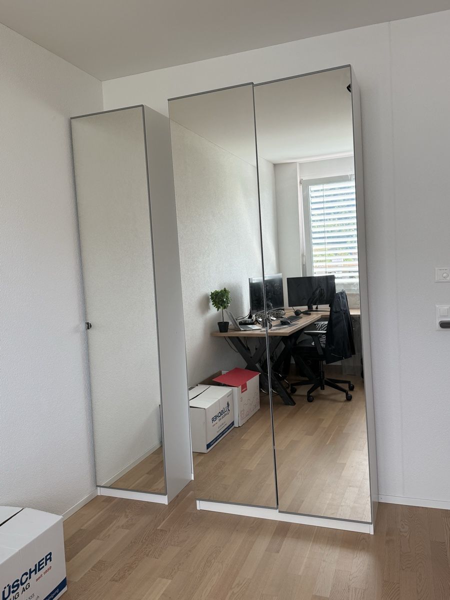 Ikea Schränke: IKEA PAX-Schrank mit Spiegeltüren – Defekt aus Rothrist von antonia1605 8