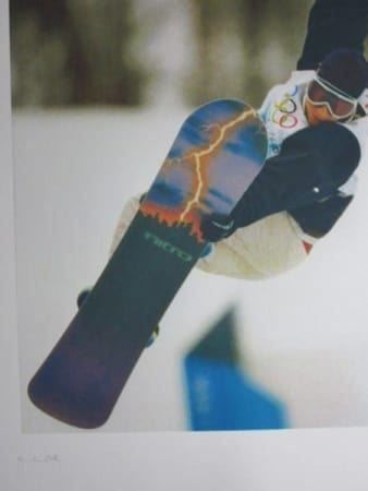 Foto & Immagini: Arne Dedert Snowboarder – Usato da Gersau venduto da grafik-kunst 1