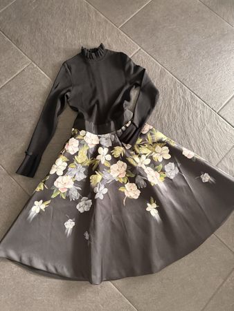 Ted Baker Kleid, Blumenmuster, Gr. 36, Top Zustand!