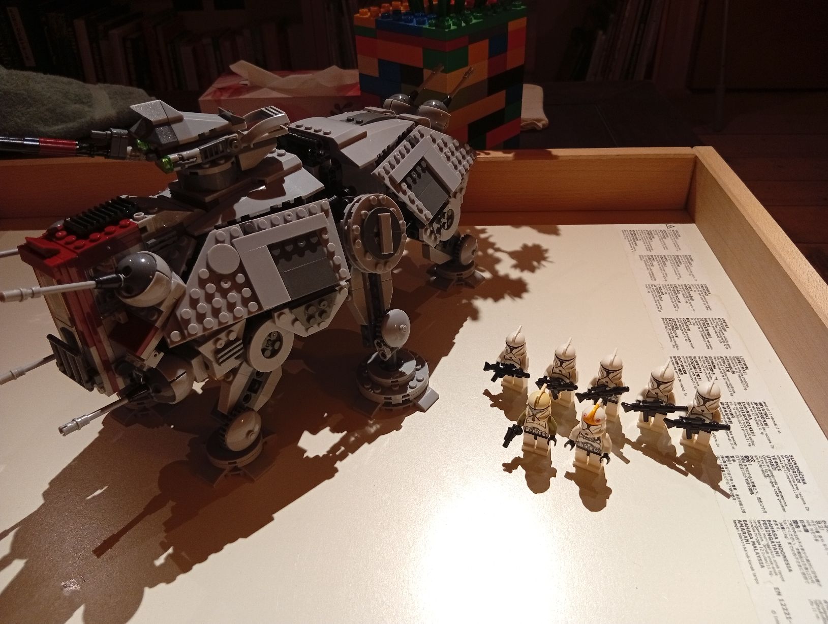 Baukästen: Star Wars AT-TE mit Figuren  – Gebraucht aus Trun von kawak1 6