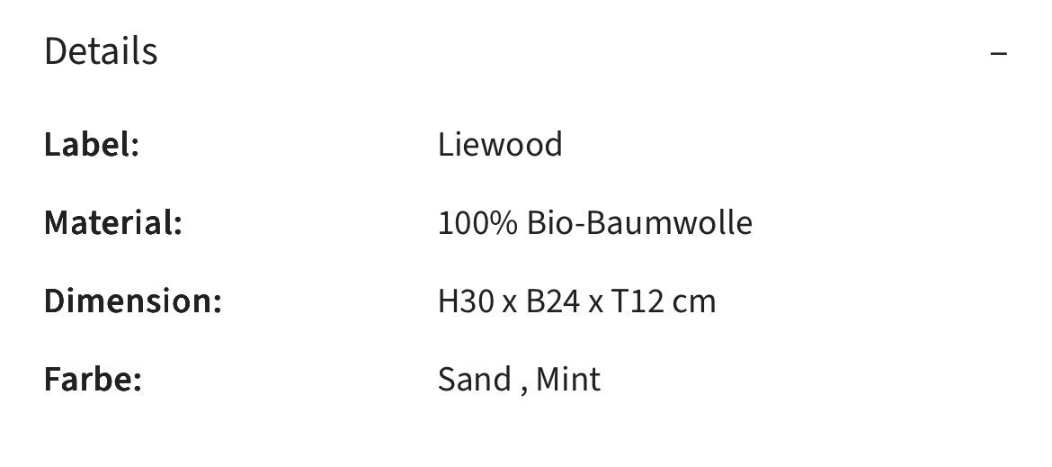Sacs & sacs à dos: Liewood Kinder Rucksack – D'occasion à Gossau SG par lar_fs8m 3