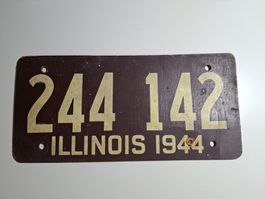NUMMERNSCHILD ILLINOIS 1944