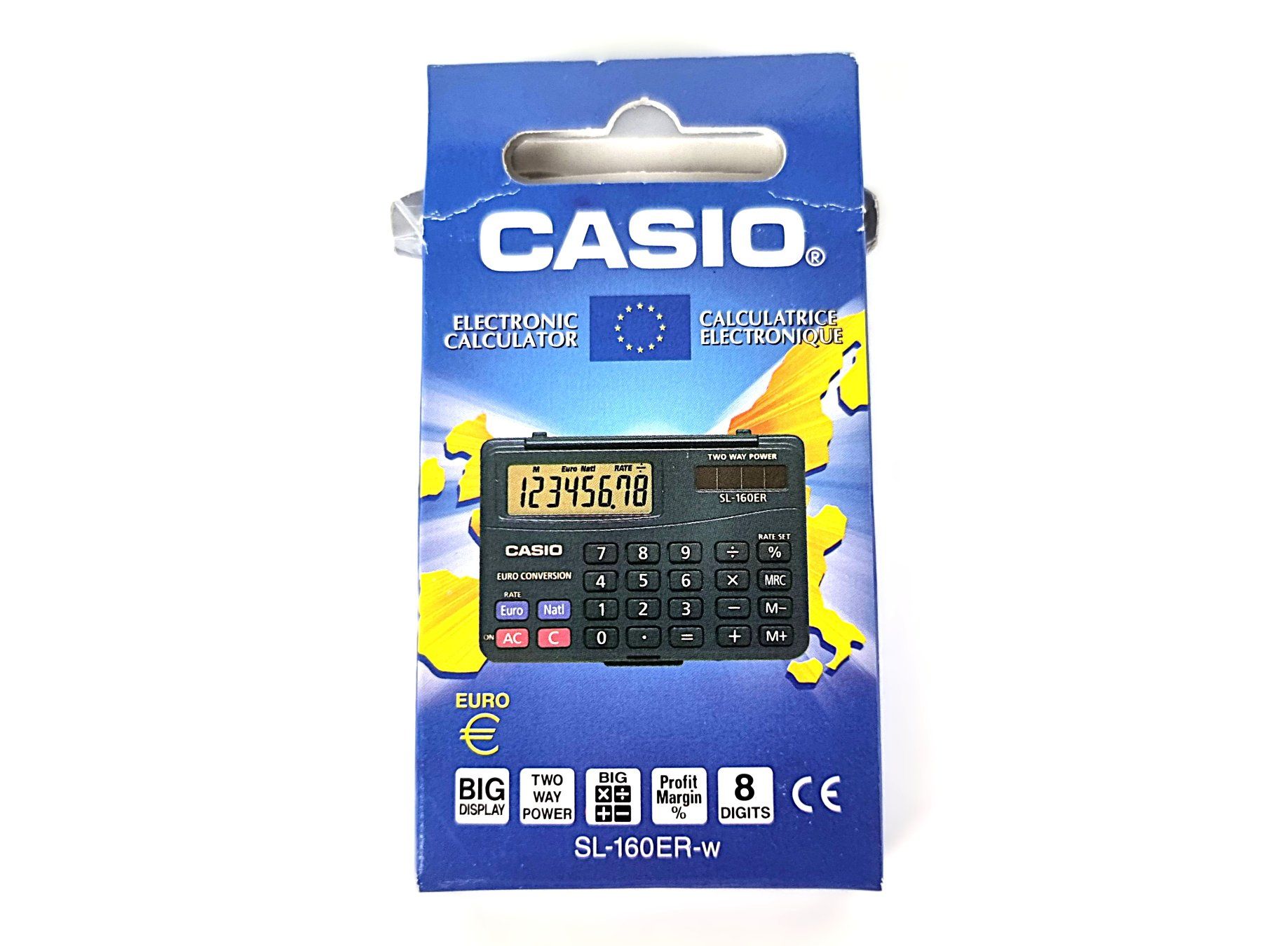 Casio Calcolatrici tascabili: Elektronischer Kalkulator Euro – Nuovo (secondo la descrizione) da Urtenen-Schönbühl venduto da Restwert_Schoenbuehl 2
