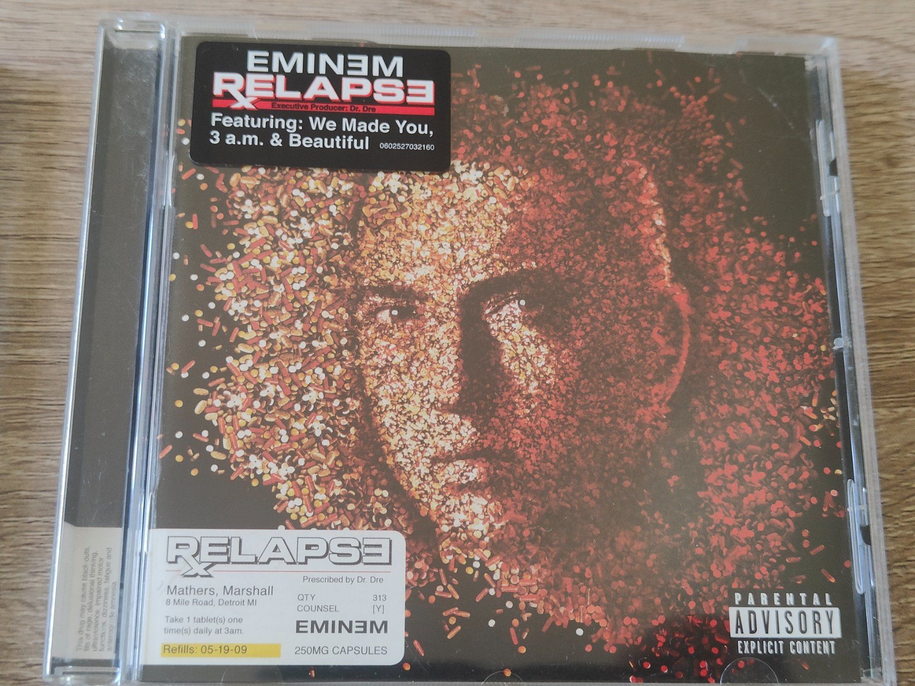 CD: Eminem - Relapse – Usato da Fribourg venduto da cristiana_vend