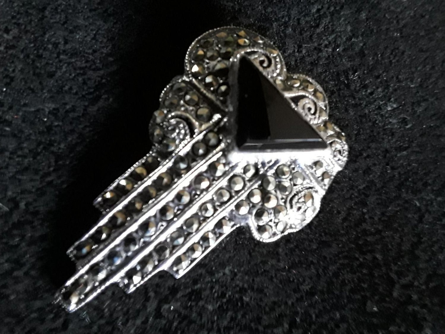 Spille & Fermagli: Art Deco Brosche Sterling Silber – Usato da Zürich venduto da Aleick 2