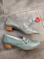Damen Schuh  Leder Gr 40.5 Remonte grün 