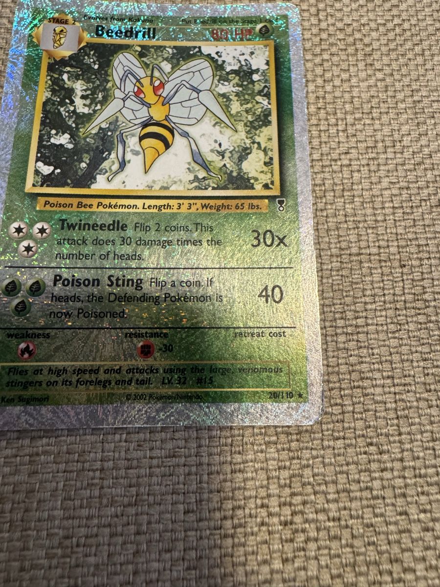 Pokémon Sammelbilder & Trading cards: Beedrill - Legendary Collection Reverse Holo – Gebraucht aus Cadro von kiks27 6