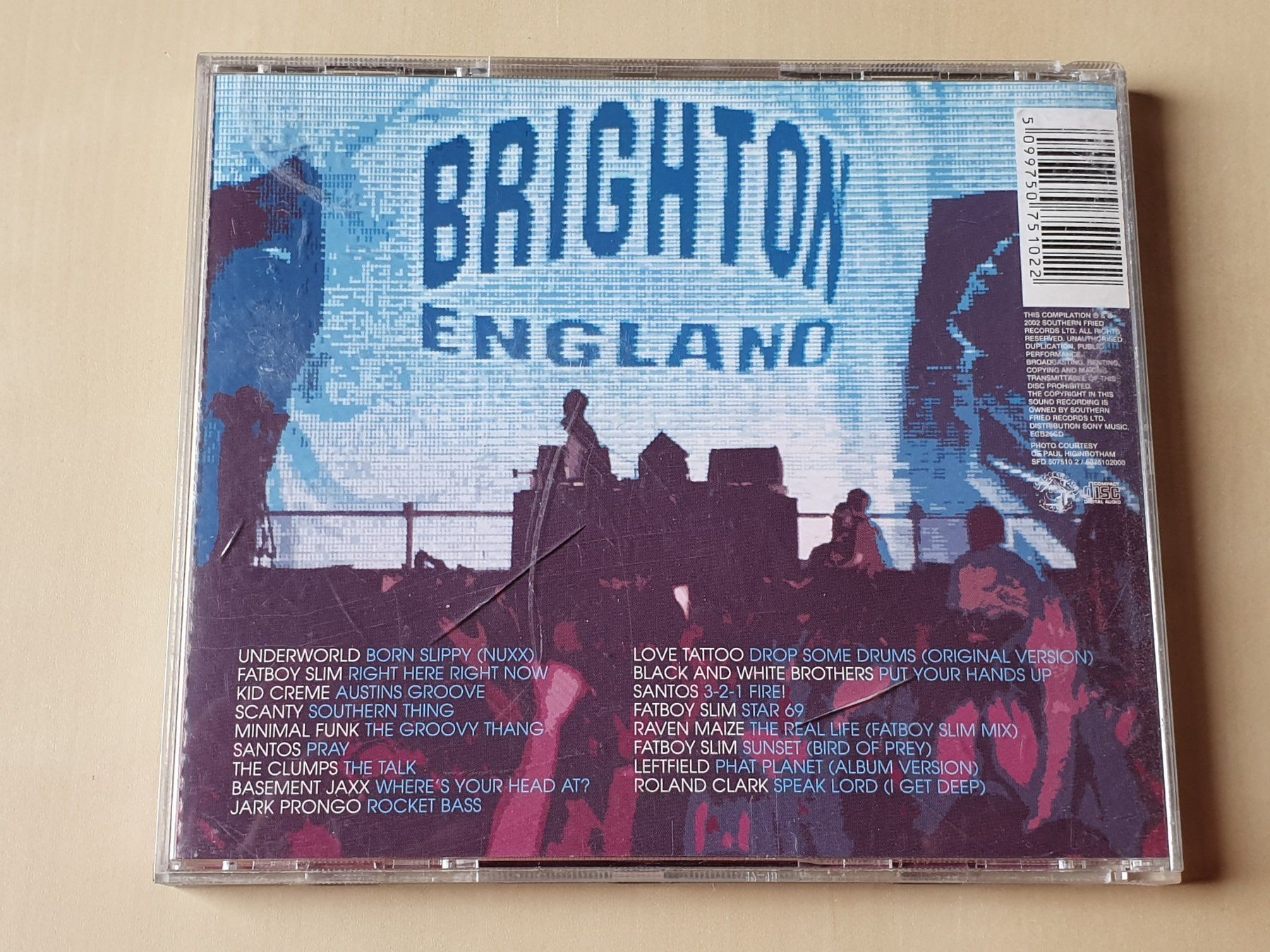CD: Fatboy Slim live on Brighton Beach – Usato da Stansstad venduto da collectorsshop 1