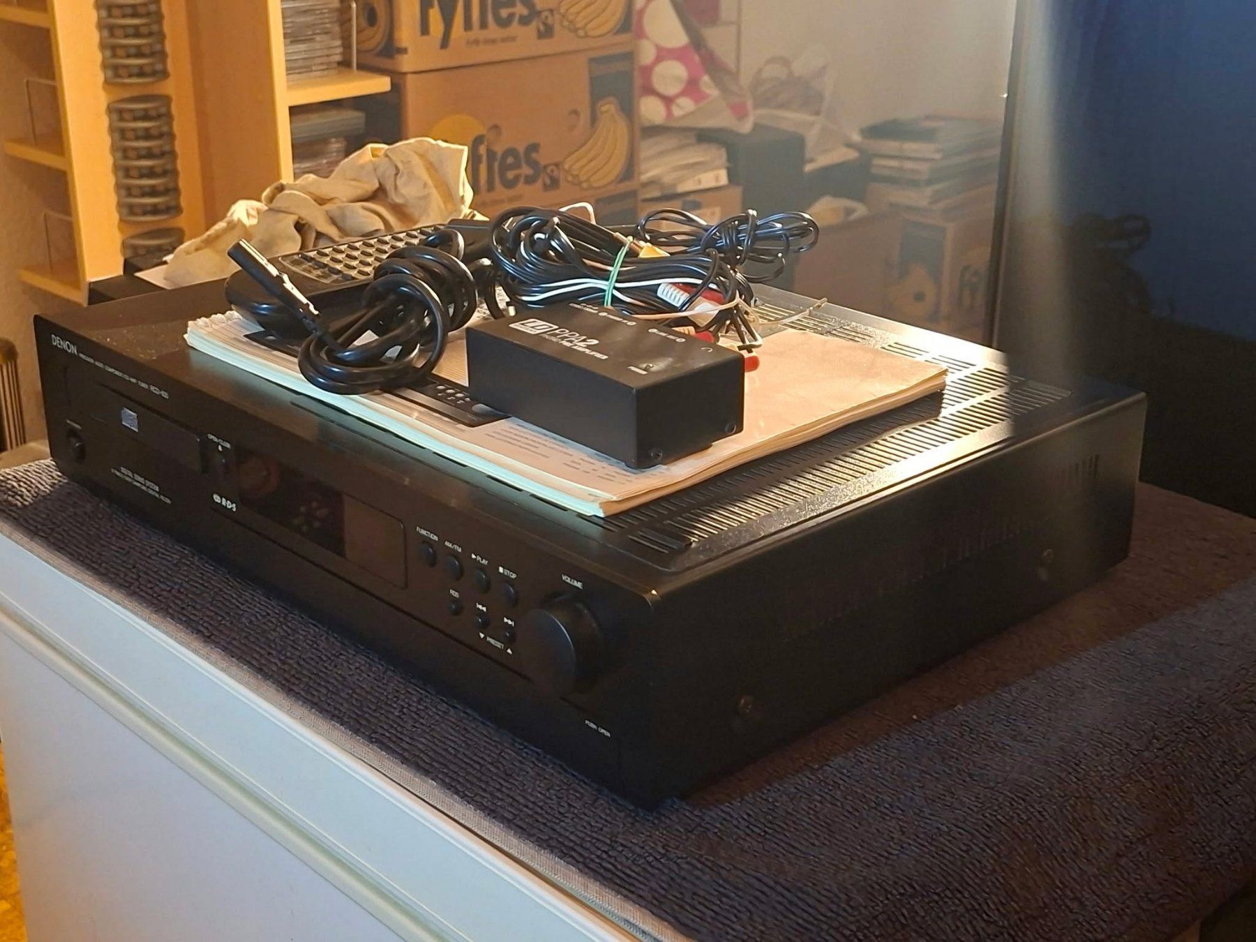 Denon Receiver: Denon RCD-100 +  LD Systems PPA 2 Phono-Preamplifier – Gebraucht aus Wittenbach von Nostalgie1965 4