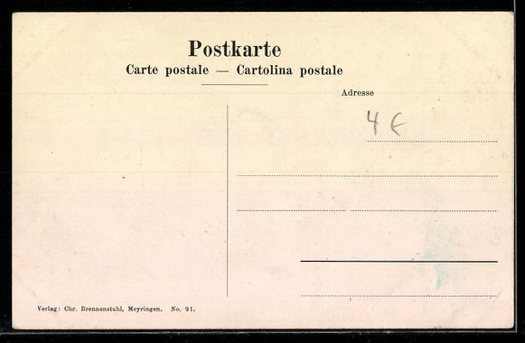 Cartoline postali: AK Meyringen, Hotel Reichenbachfall – Usato da Berlin venduto da bartko-reher 1