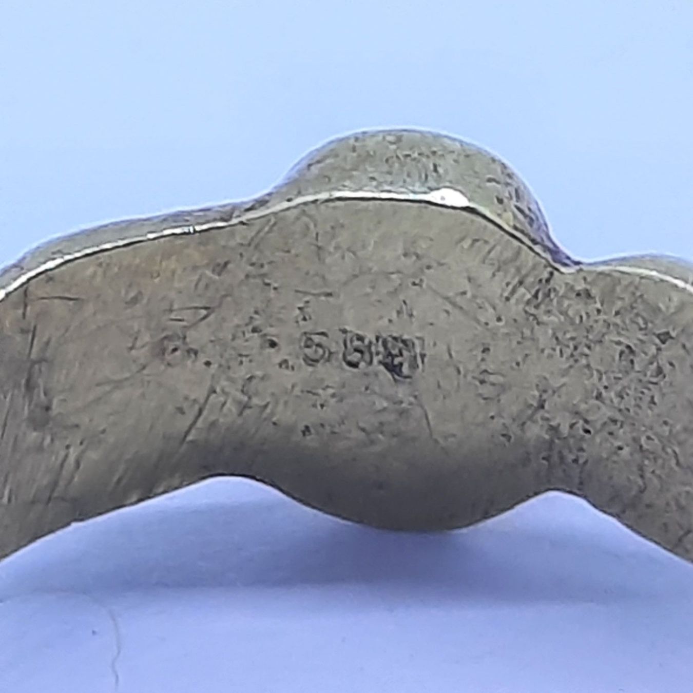 Ringe: Schlichter Ring in 14 Karat Gelbgold – Gebraucht aus Unterägeri von Altgoldschmuck 5
