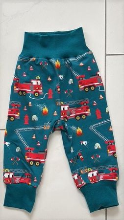 Pumphose Mitwachshose Feuerwehr Gr. 62/68 Neu