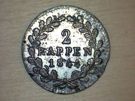 Schwyz 2 Rappen 1844