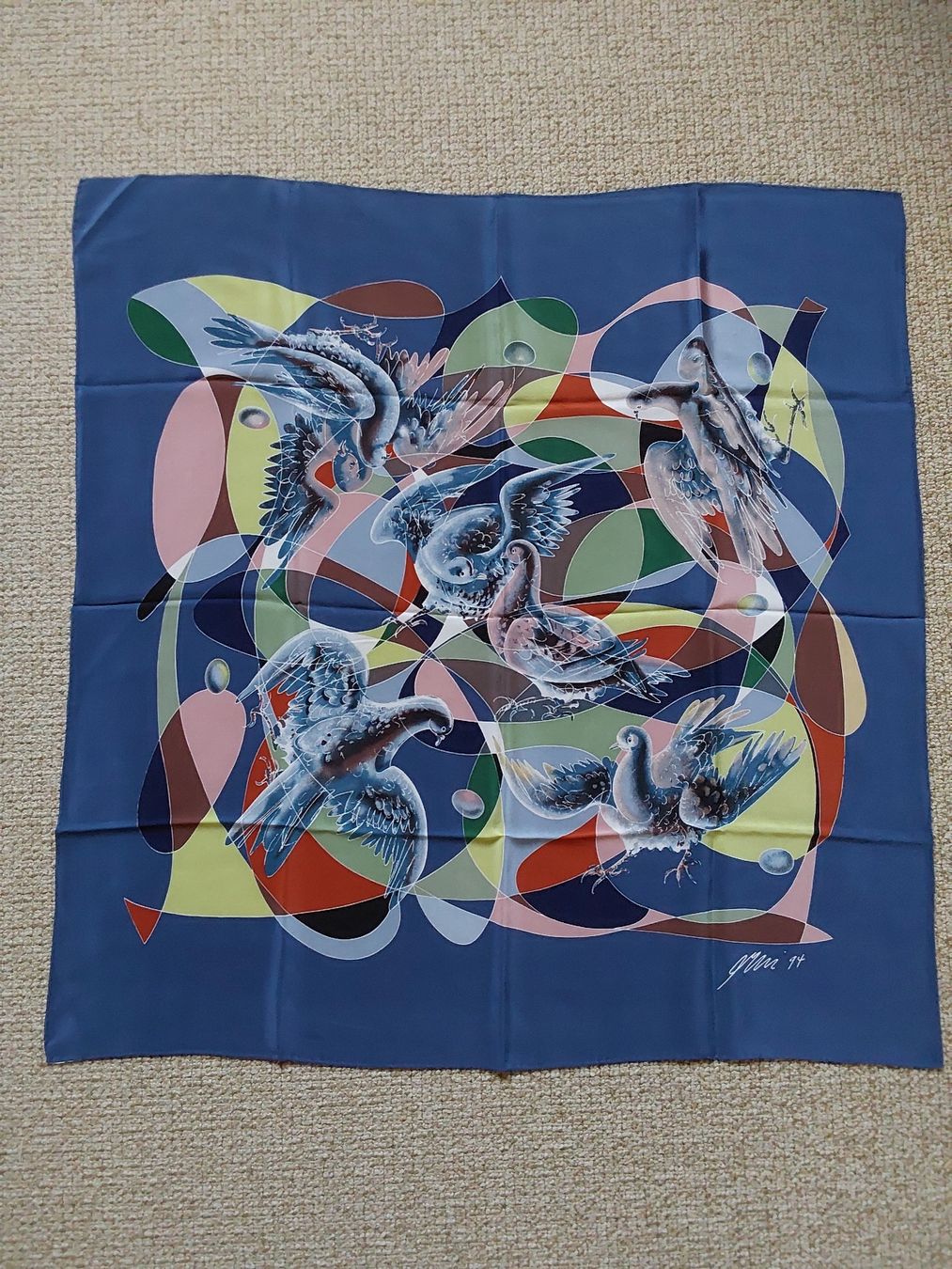 Foulards & écharpes: Erni Hans. Foulard 87x90cm. – D'occasion à Steinach par Chilli1957