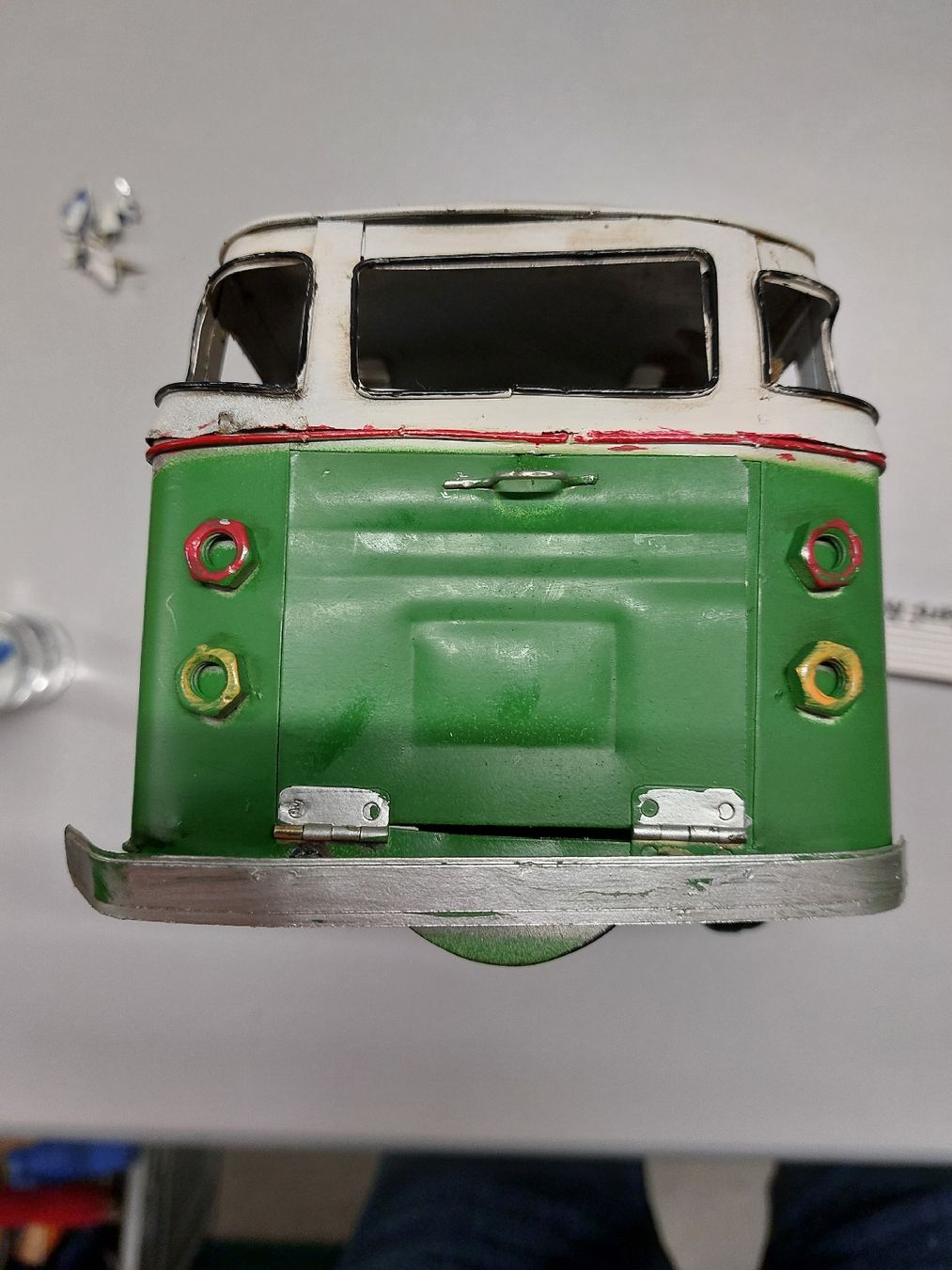 Spielzeuge: VW Bus T1,Blechspielzeug mit Kirschflasche – Neu (gemäss Beschreibung) aus Uster von Gery8 4