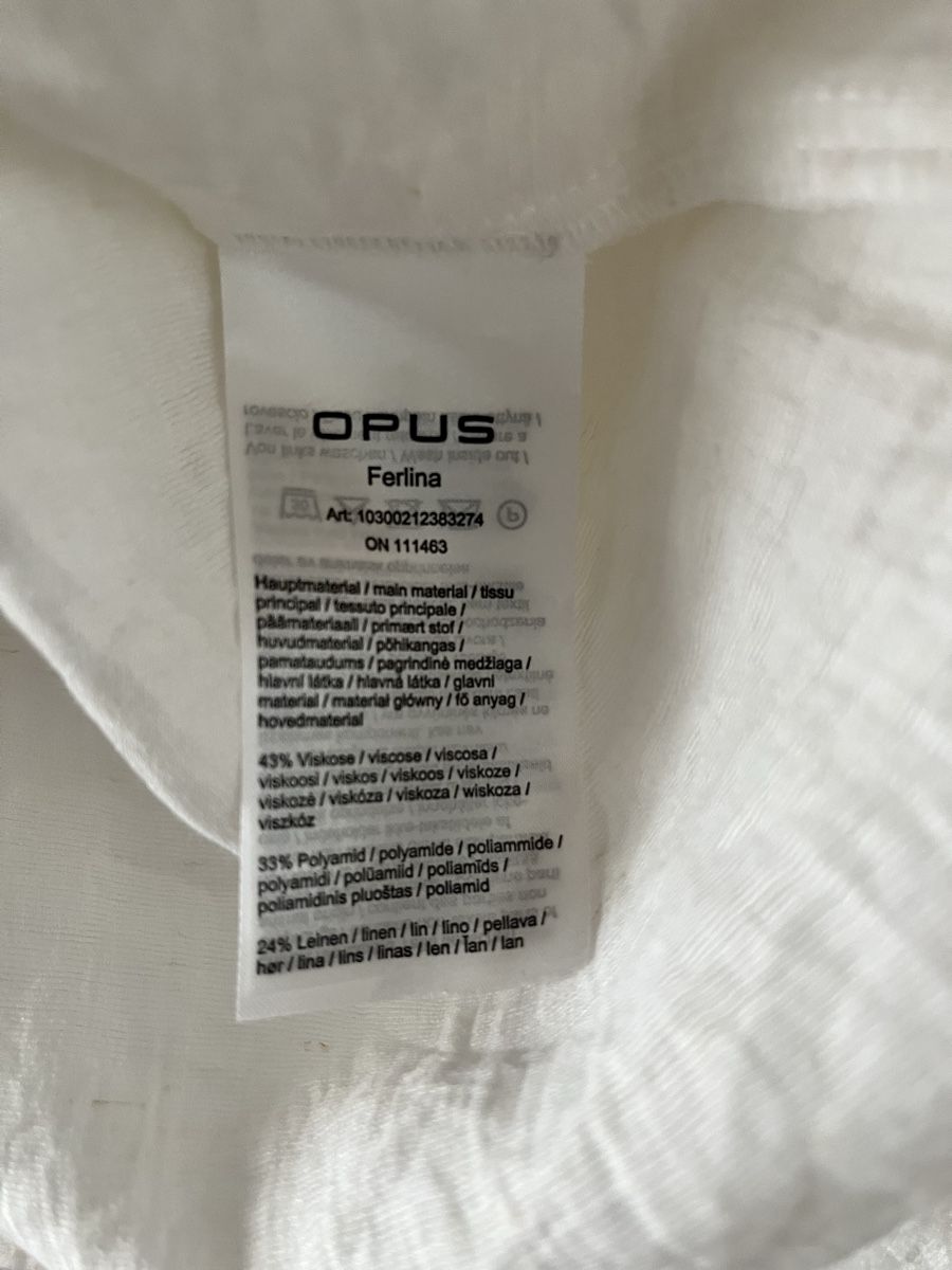 Opus Camicette: Neue Opus Bluse mit Etikette – Nuovo e nell'imballaggio originale da Wettingen venduto da epe_9vbf 5