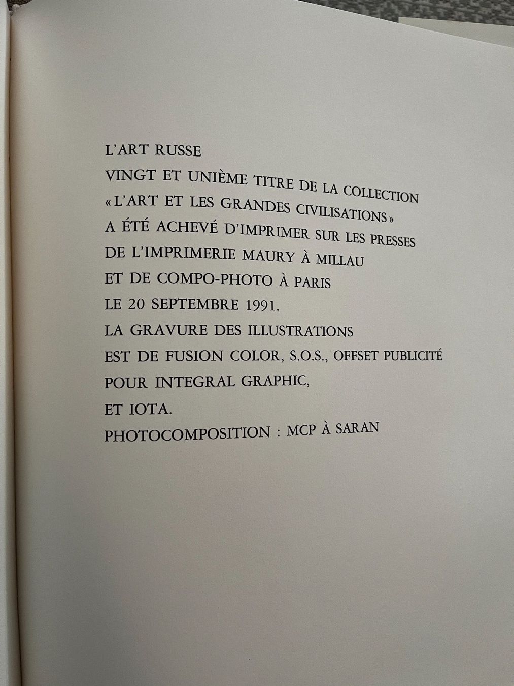 Libri: L'art russe – Usato da Lausanne venduto da Kinga_Shopaholic 9