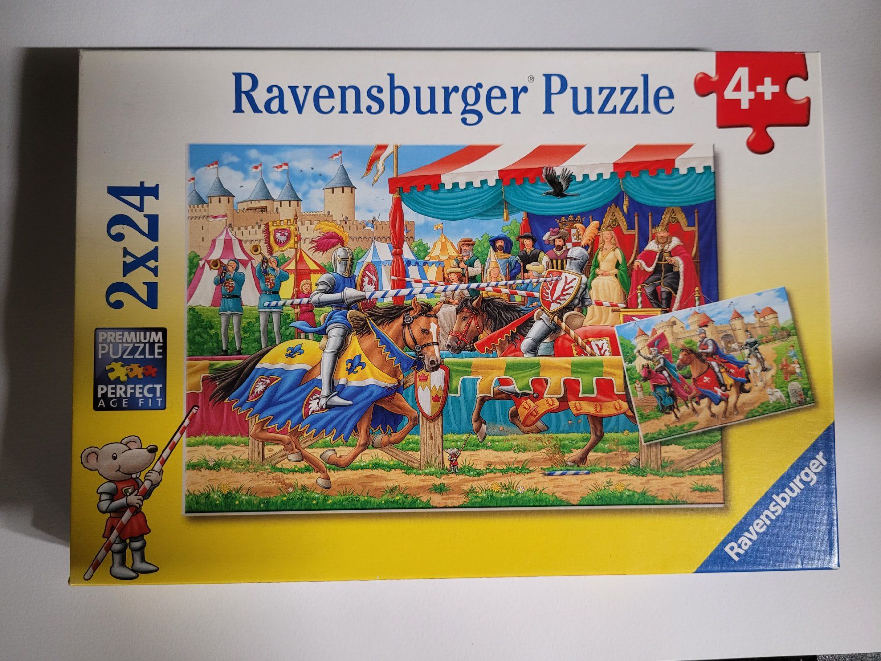 Ravensburger Puzzle: 2x Ritter-Puzzle – Usato da Hochdorf venduto da Ricardo151
