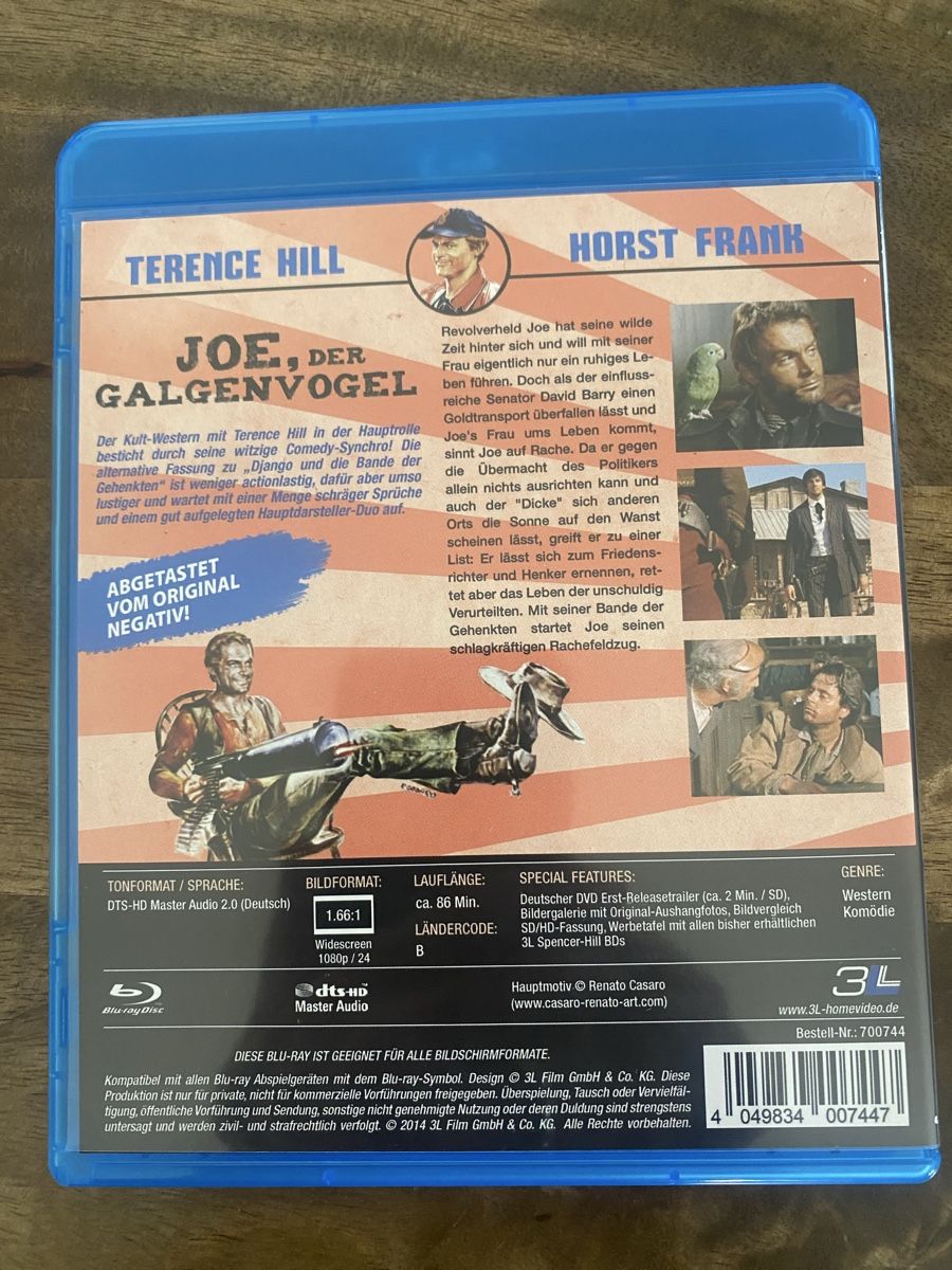 Tutti i DVDs: Joe, der Galgenvogel Blu-ray – Usato da Rüschlikon venduto da Granulat204 1