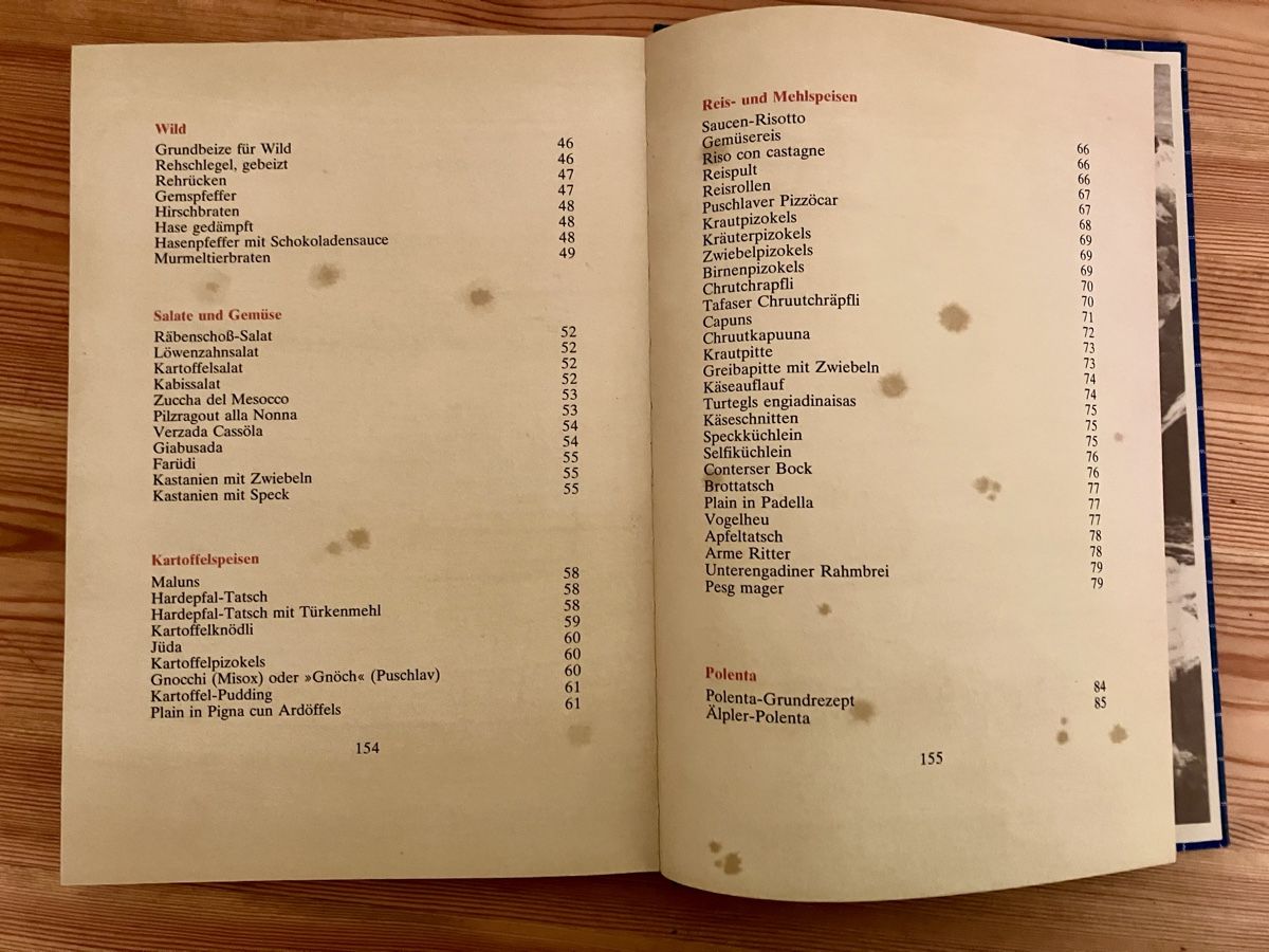 Bücher: Das Kochbuch aus Graubünden – Gebraucht aus Baar von Pulsatilla 6