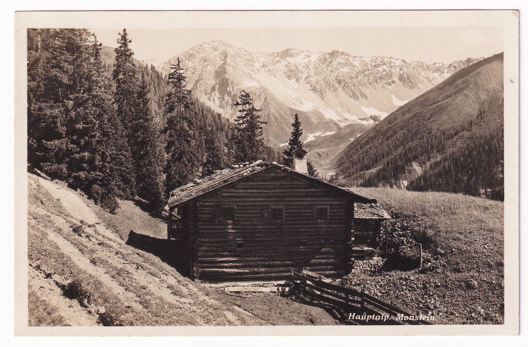 Cartoline postali: Hauptalp Monstein – Usato da Cormoret venduto da Pascalll2001